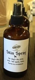 Anti-itch skin spray